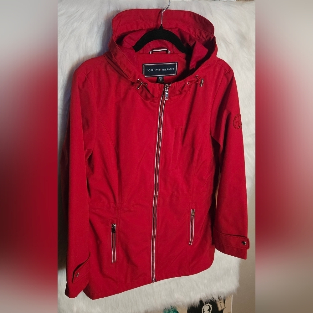 Tommy Hilfiger Women's Scarlet Utility Jacket - Picture 2 of 9